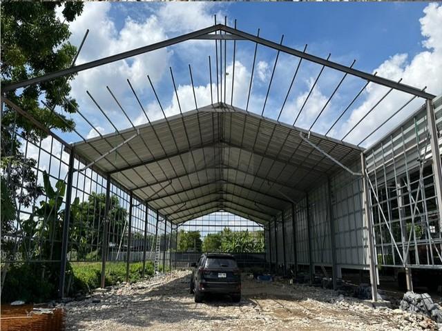 ให้เช่าโกดังสร้างใหม่ 650 ตรม. ถนนกรุงเทพกรีฑา รถเทรลเลอร์เข้าออกได้ **เหลือ 2 ยูนิตสุดท้าย เช่ารวมได้ 5