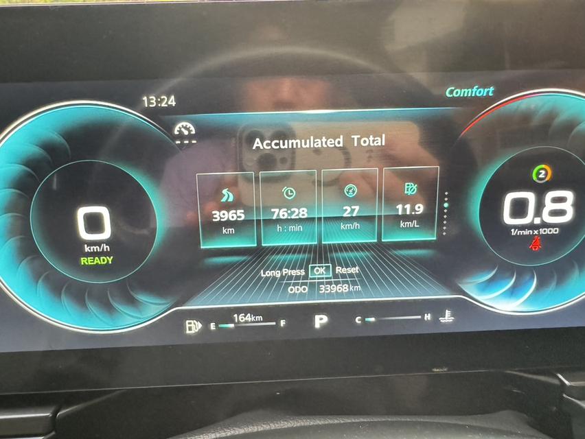 MG VS HEVเครื่อง 1.5cc. ตัว X SUV ปี2023 ไมล์แท้ 33,xxx กม.  เครื่องเบนซิน เกียร์ออโต้ 5