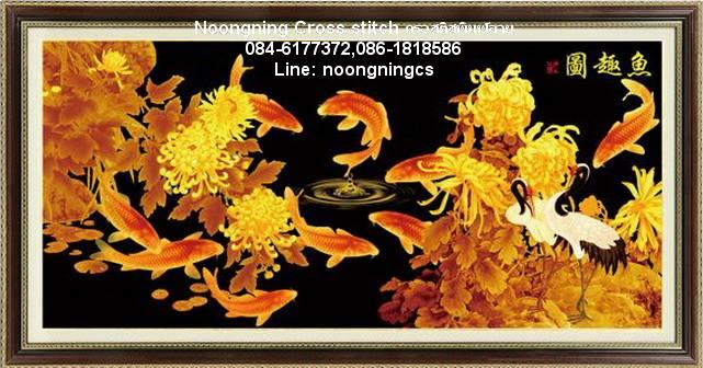 ร้าน Noongning Cross stitch ครอสติสพิมพ์ลาย จำหน่ายอุปกรณ์ครอสติส ภาพติดเพชร1096