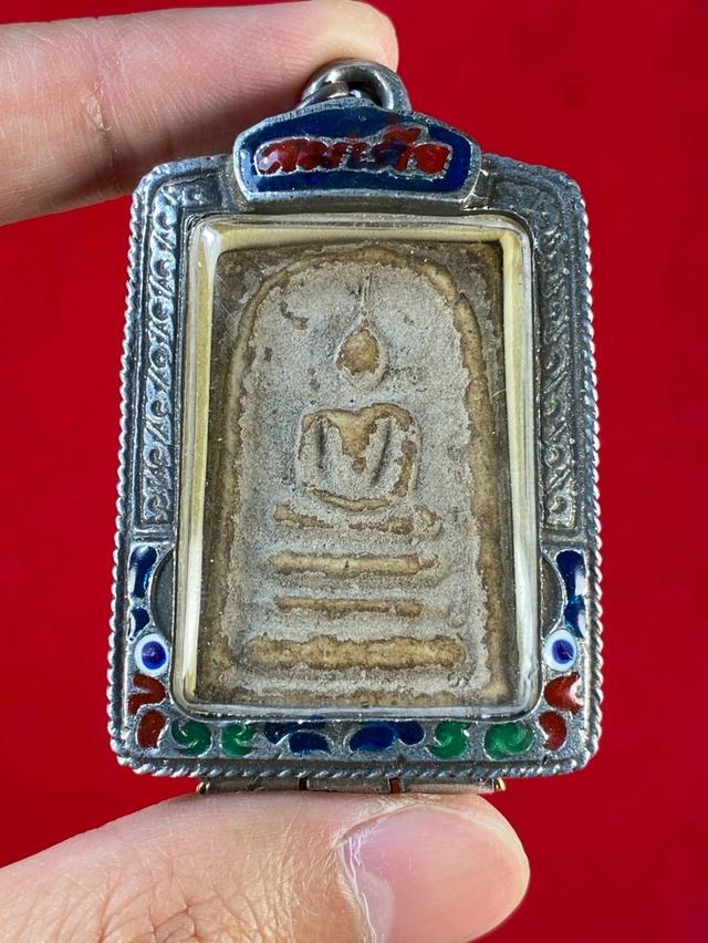 🍃พระสมเด็จ วัดระฆังโฆษิตตาราม พิมพ์ใหญ่ พร้อมเลี่ยม รูปที่ 1