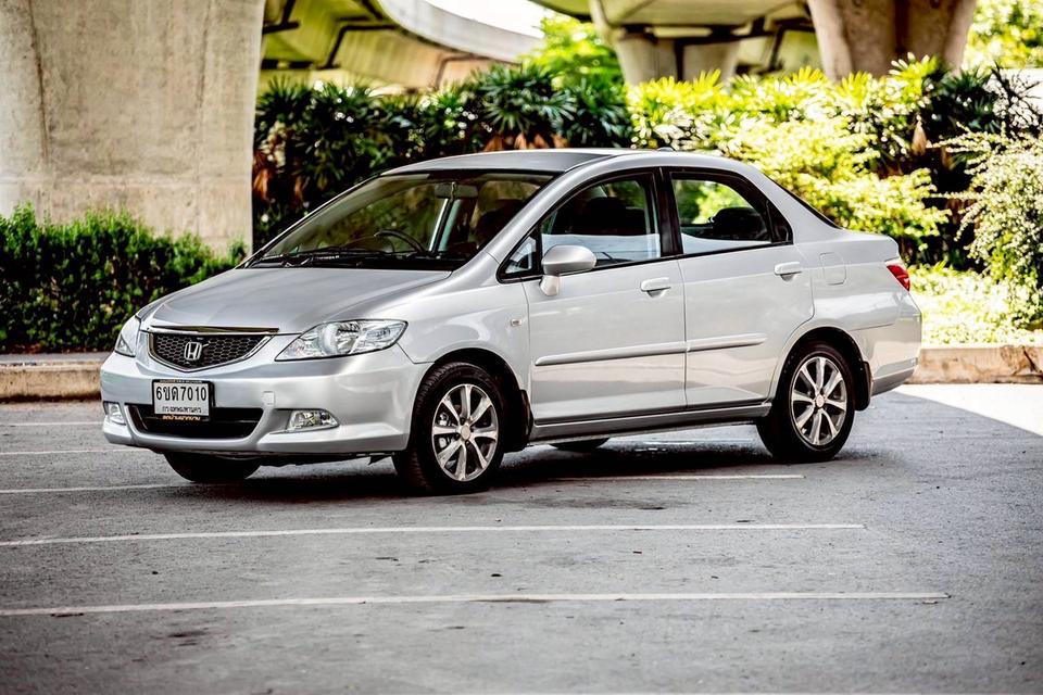 Honda City ZX 1.5 เกียร์ออโต้  ปี 2008 สีบรอน
