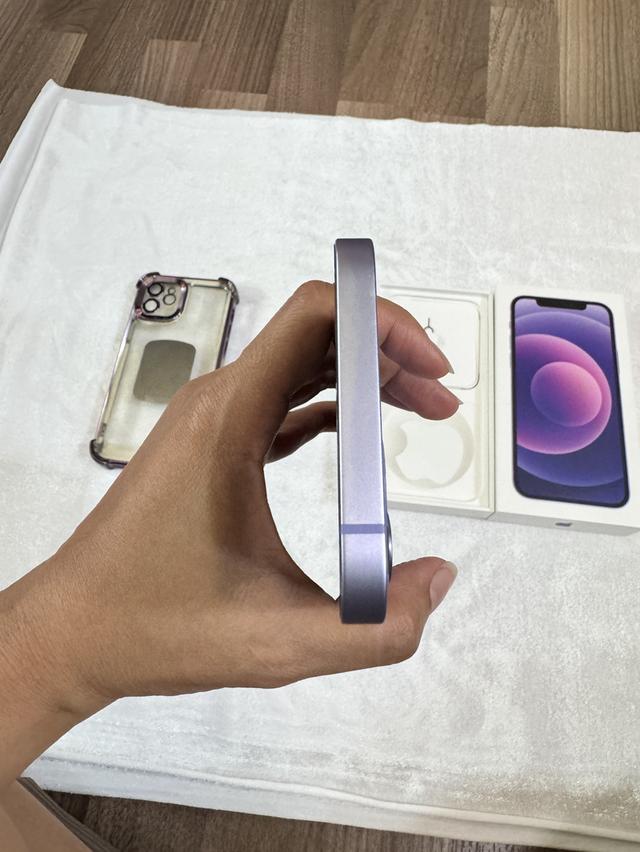 iPhone 12  มือ✌️128GB สีม่วงสภาพดี ใช้งานได้ตามปกติ 3