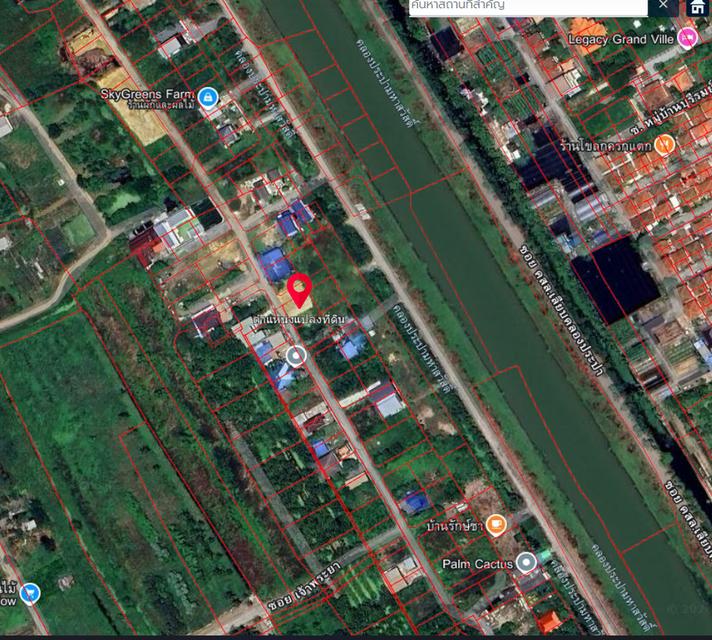 ที่ดิน ซอยวัดพระเงิน ใกล้คลองประปา 92 ตรว. 8