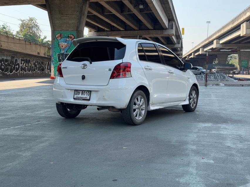 ขายรถ Toyota Yaris 1.5E ปี 2009 สีขาว เกียร์ออโต้ 4