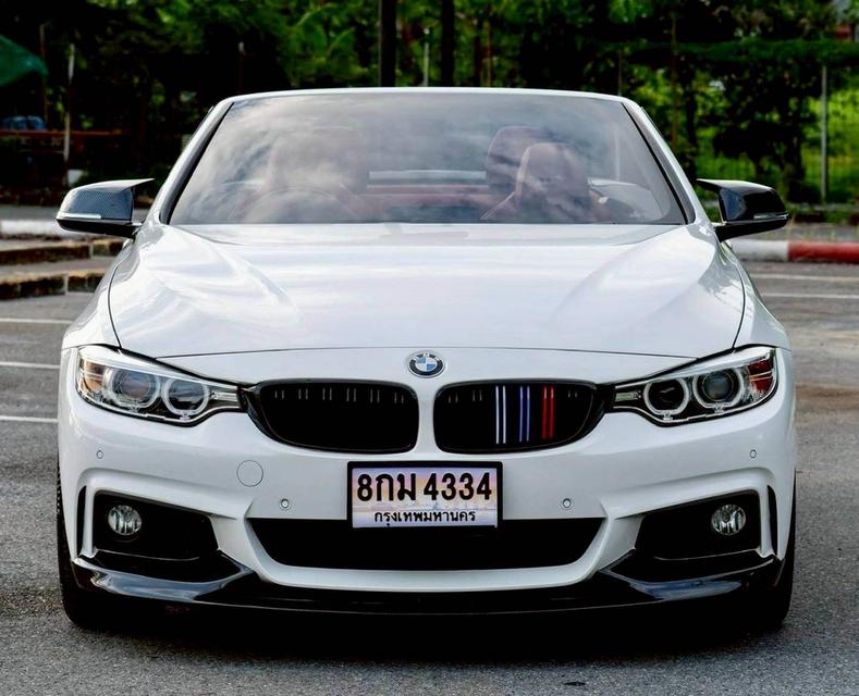 รหัสรถ PR4334 BMW F33 420i Convertible M-Sport Package จดทะเบียนปี 2016
