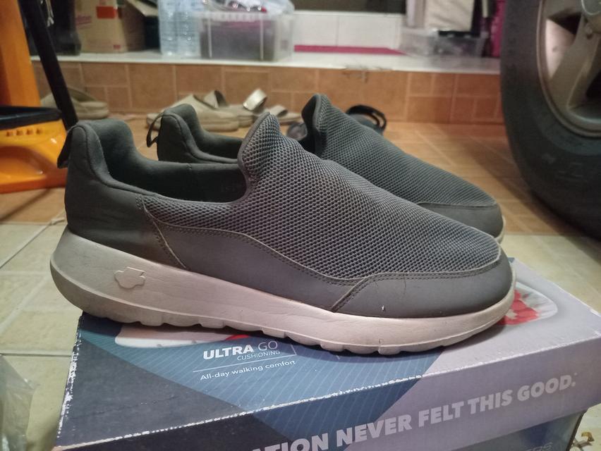 รองเท้า Skechers Go Walk Max Mens Size 9 ความยาววัดจริงประมาณ 31ซม. มือสองนะคะ ซื้อให้แม่ใส่แล้วหลวมไป รูปที่ 2