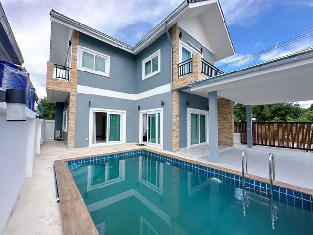 รหัส PM #8094 ขาย บ้าน พูลวิลล่า สร้างใหม่ พร้อมสระว่ายน้ำ ใกล้อ่างเก็บน้ำซากนอก บางละมุง จังหวัดชลบุรี 6