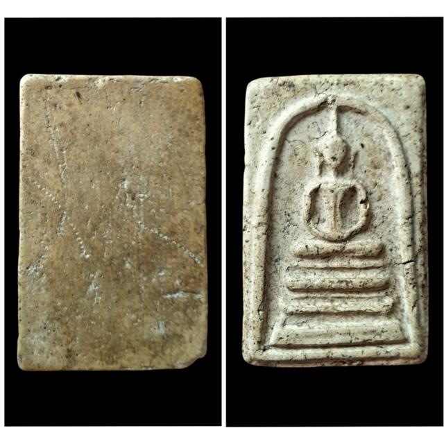 "สมเด็จวัดระฆัง พิมพ์ฐานแซม พิมพ์ที่ 2 บล็อกแม่พิมพ์หลวงวิจารณ์เจียรนัย"