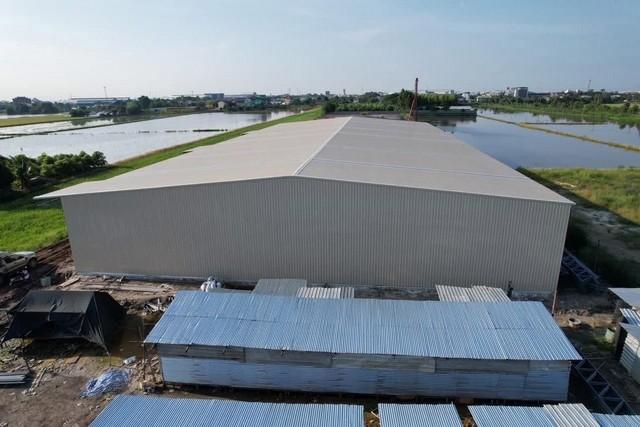 ให้เช่าโกดังสร้างใหม่ Stand Alone 2,625ตร.ม. ตารางเมตร รับน้ำหนัก 1 ตัน วัดสามง่าม ใกล้คลังสินค้าเซเว่นใหญ่ 1