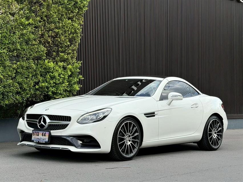 MERCEDES-BENZ SLC300 2.0 AMG DYNAMIC ROADSTER R172 2016 สีขาว ไมล์น้อยสุด
