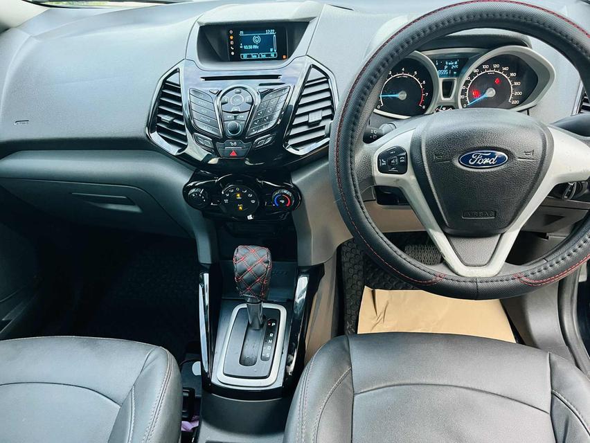 ขายสด 129,000บาท Ford Ecosport ปี2016 เกียร์ออโต้ เครื่องเบนซิน1.5 เล่มชุดโอนครบ ภาษีกค.68 📍อยู่บางบัวทอง นนทบุรี 📞 084-354-5593 รูปที่ 5