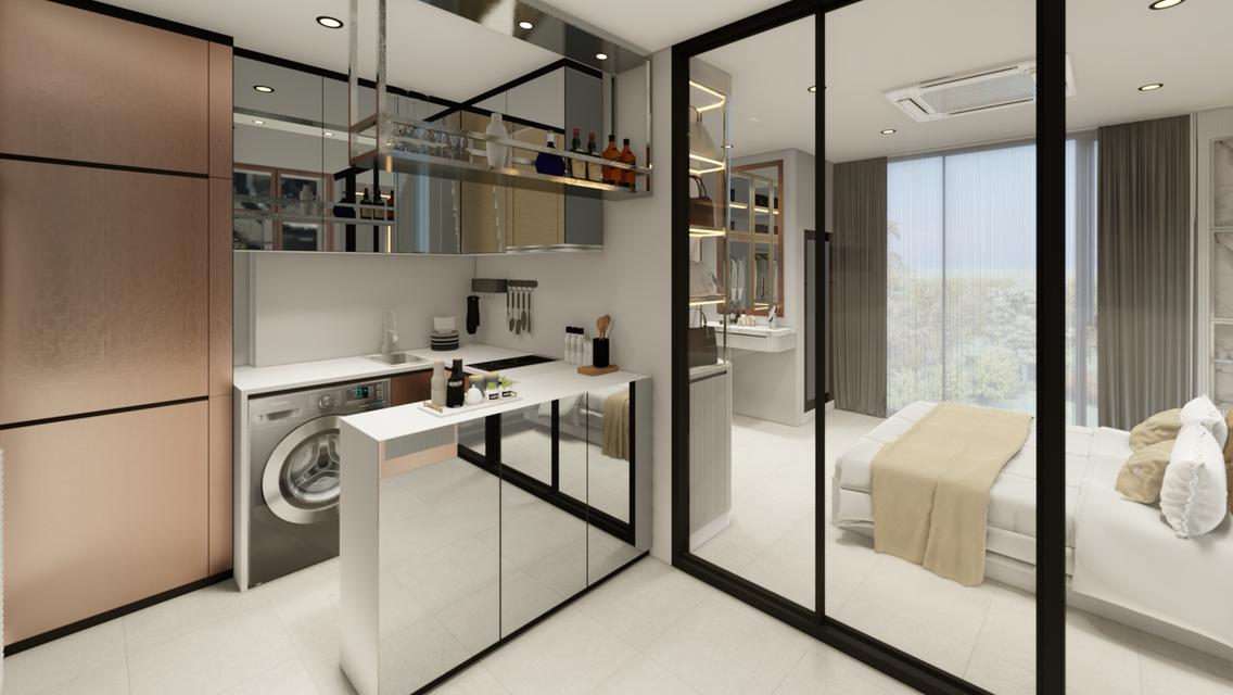 Supalai Icon Sathon ห้องใหม่*** 45 ตรว 1 นอน 1 น้ำ