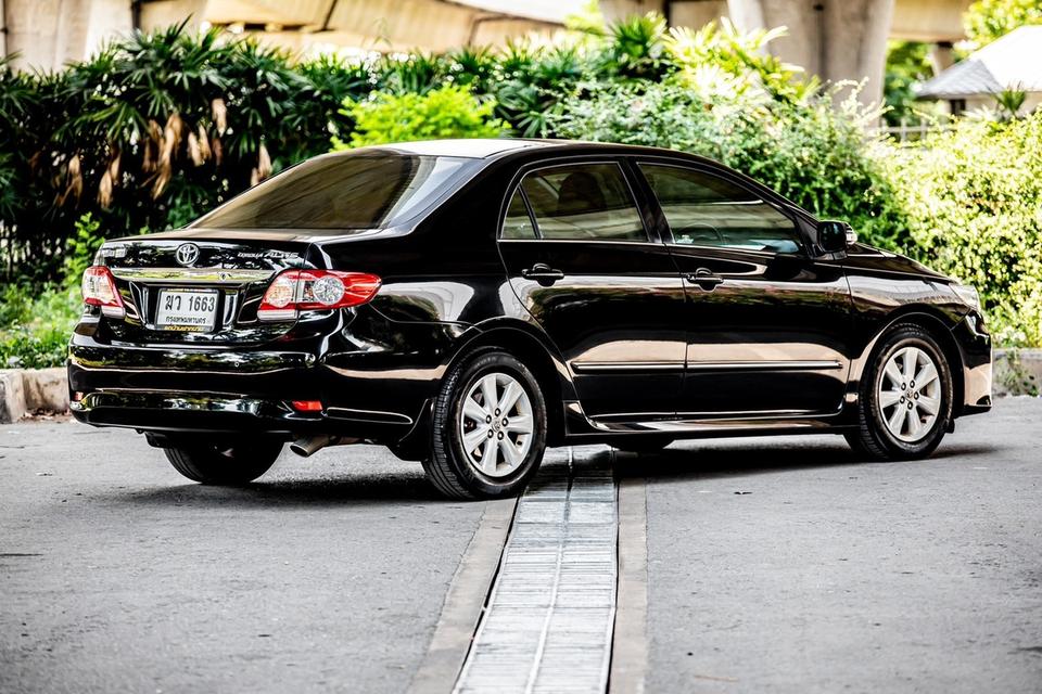 Toyota Altis 1.6E CNG ปี 2012 สีดำ มือเดียวป้ายแดง 7