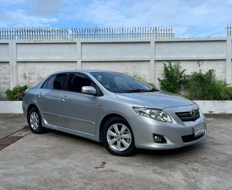 รหัสรถ AP5206 toyota altis รุ่น 1.8 E ปี 2010 สีบรอนซ์เงิน