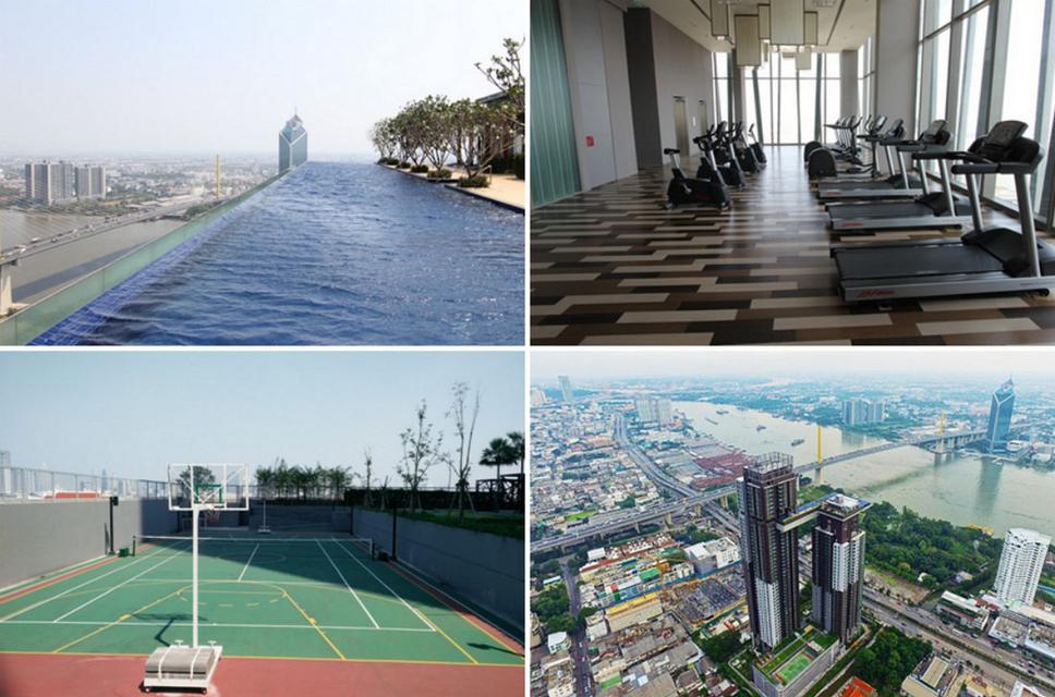 คอนโด สตาร์วิว พระราม 3 ลิฟท์ส่วนตัว ห้องมุม วิวแม่น้ำ 82 ตร.ม 2 นอน 2 น้ำ ชั้น29 ตึกA ตกแต่งครบ 11