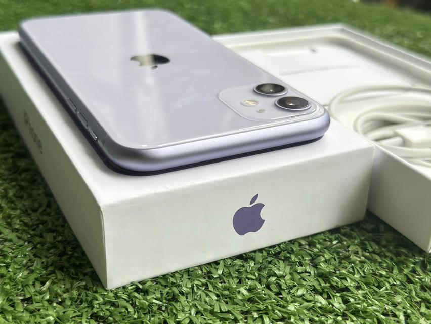 iPhone 11 ม่วง มีกล่อง 4