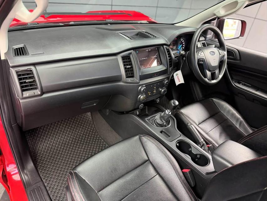 ปี 2021 จดปี 2022 FORD RANGER, 2.2 XL+ โฉม HI-RIDER OPEN CAB สีแดง เกียร์ธรรมดา รูปที่ 10