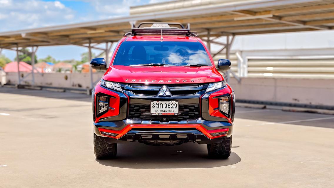 🎯 MITSUBISHI Triton Double Cab 2.4GT 6M/T ปี 2021 จด 2022 💯🚘 รถสีแดง🚘💯 รถบ้านแท้ มือเดียวป้ายแดง 💯🕰 เลขไมล์น้อย 95,xxx km.