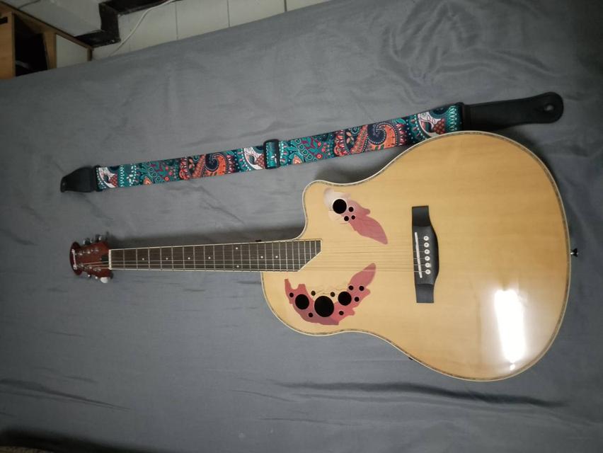 กีตาร์หลังเต่าไฟฟ้า 41" Paramount