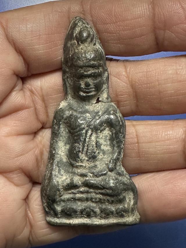 พระหูยาน กรุวัดปืน เนื้อชินแก่ตะกั่ว