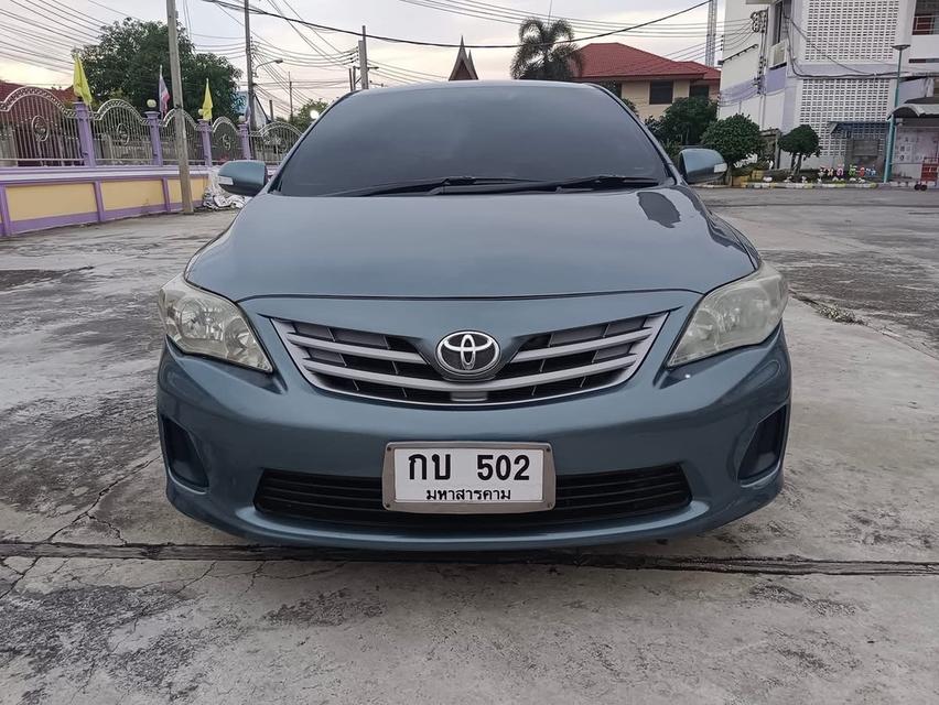 ขายรถ Toyota Corolla Altis 1.8E ปี 2012 สีเทาดำ