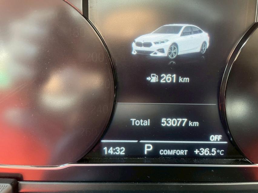 รหัสรถ CBL13 เลียบด่วน BMW 220i 2.0 Gran Coupe Sport F44 AT 2022 รูปที่ 15