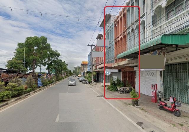 โรบินสัน ราชบุรี 1.07กม.ใจกลางเมืองราชบุรี 6 นอน ให้เช่า อาคารพาณิชย์ 3 ชั้นครึ่ง-ดาดฟ้า 18 ตร.วา. 235 ตร.ม.รพ.ราชบุรี 1 6
