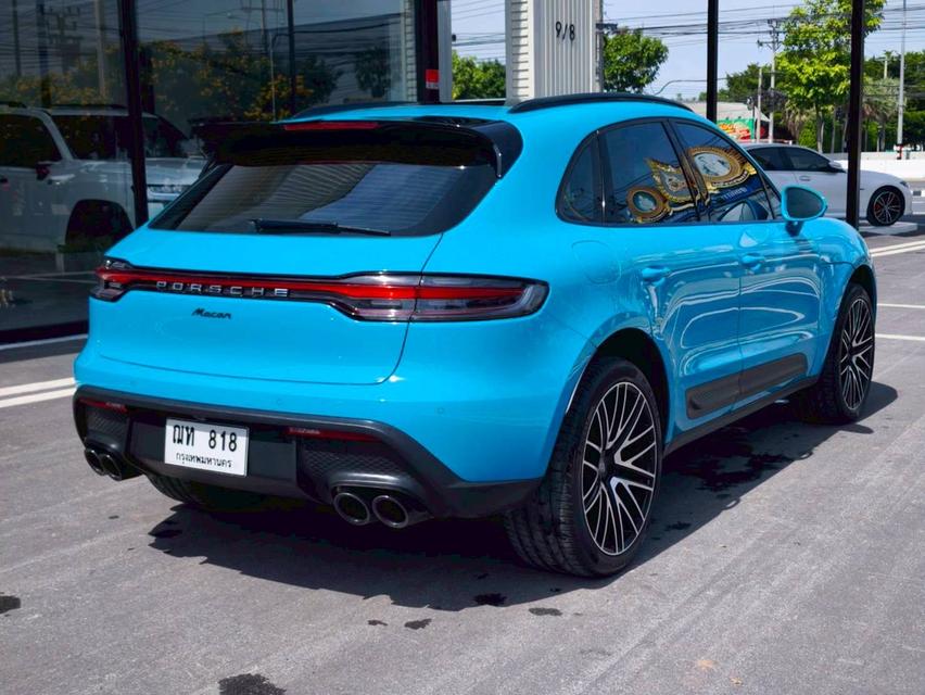รหัสรถ KPV818 2022 PORSCHE MACAN 2.0 Minor Change สี Miami blue 19