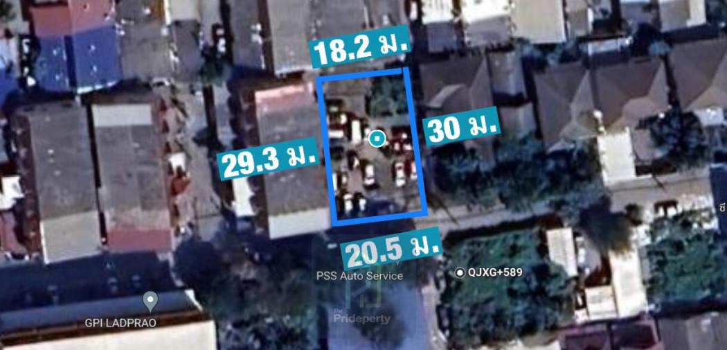 ขาย ที่ดินเปล่า 149 ตร.วา ซอยลาดพร้าว 101 แยก 45 หน้ากว้าง ถมแล้ว 2