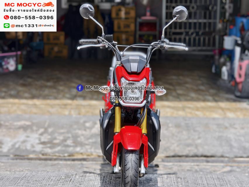 Zoomer x 2016 ไมล์ดิจิตอล รถบ้านแท้ไม่ใช่รถประมูล มีเล่มชุดโอนครบ No1432
