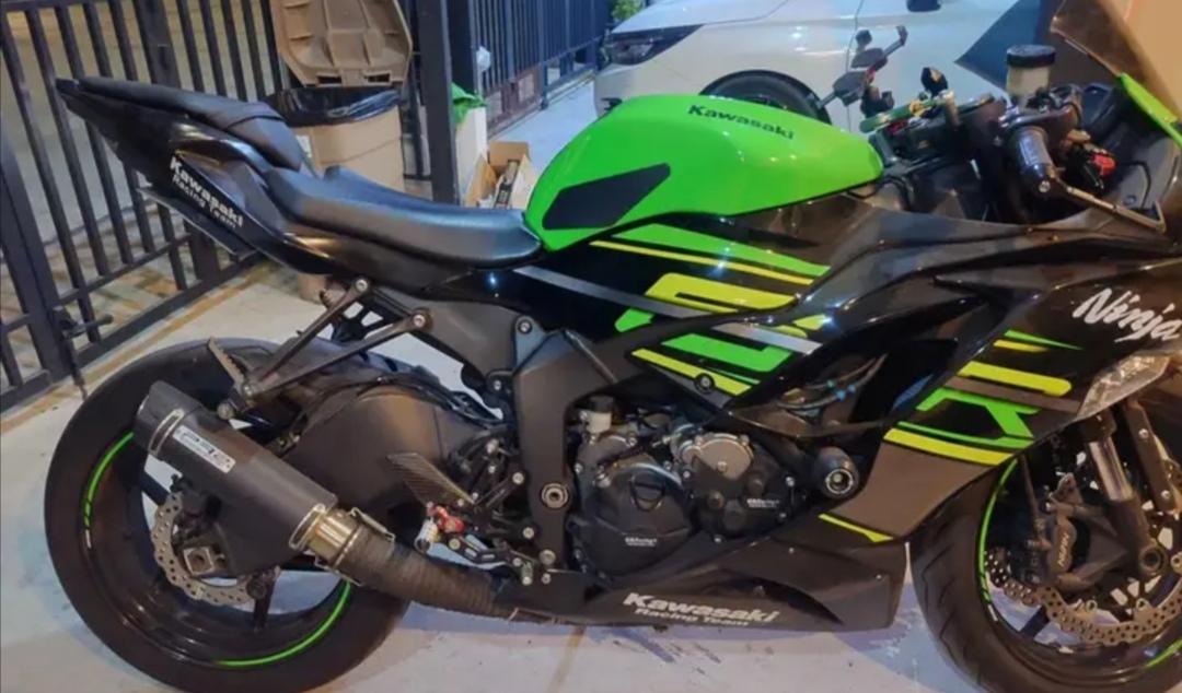2019 Kawasaki Zx6R ส่งต่อ