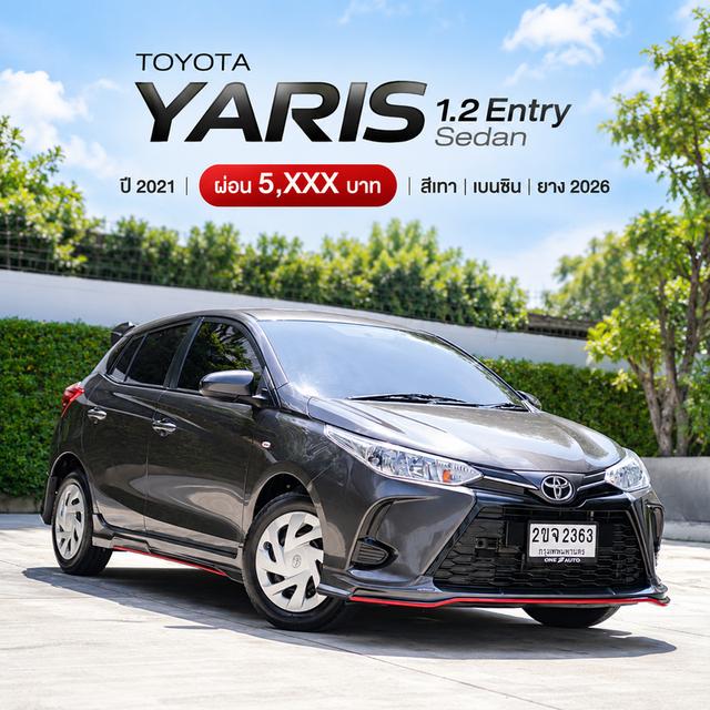 TOYOTA YARIS 1.2 Entry Sedan	2021