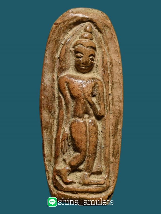 พระลีลาเม็ดขนุน กำแพงเพชร เนื้อดิน