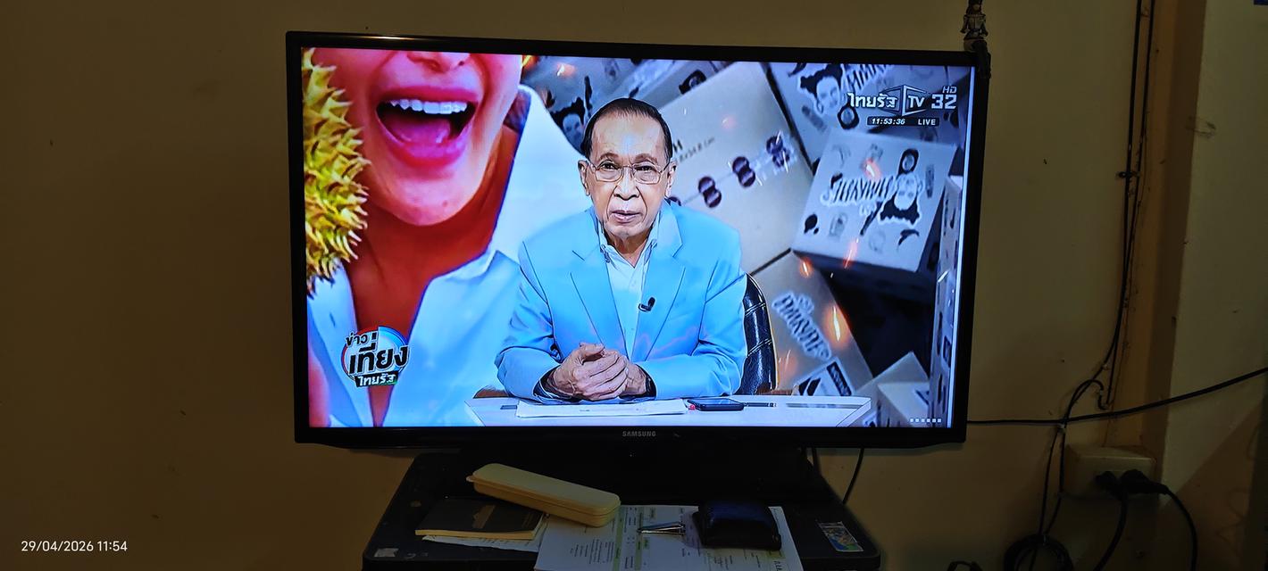 samsung TV 40 นิ้วพร้อมกล่อง android set top box tx 98