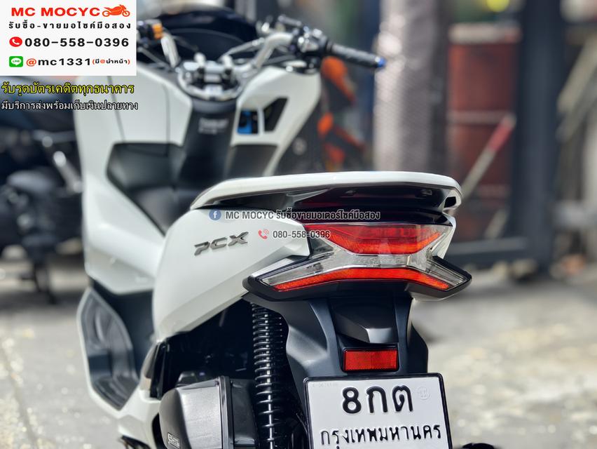 Pcx 150i 2018 รถบ้านแท้เครื่องเดิมชุดสีสวย กุญแจรีโมทบุคเซอวิสครบ  No1172    16