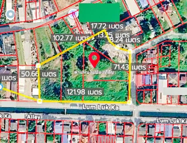 ที่ดินถมแล้ว รถไฟฟ้า BTSคูคต 500ม.ให้เช่า ใกล้คลองสอง เหมาะลงทุน โกดัง โลจิสติกส์ ขนาด 5 ไร่ ลำลูกกา21-27 3