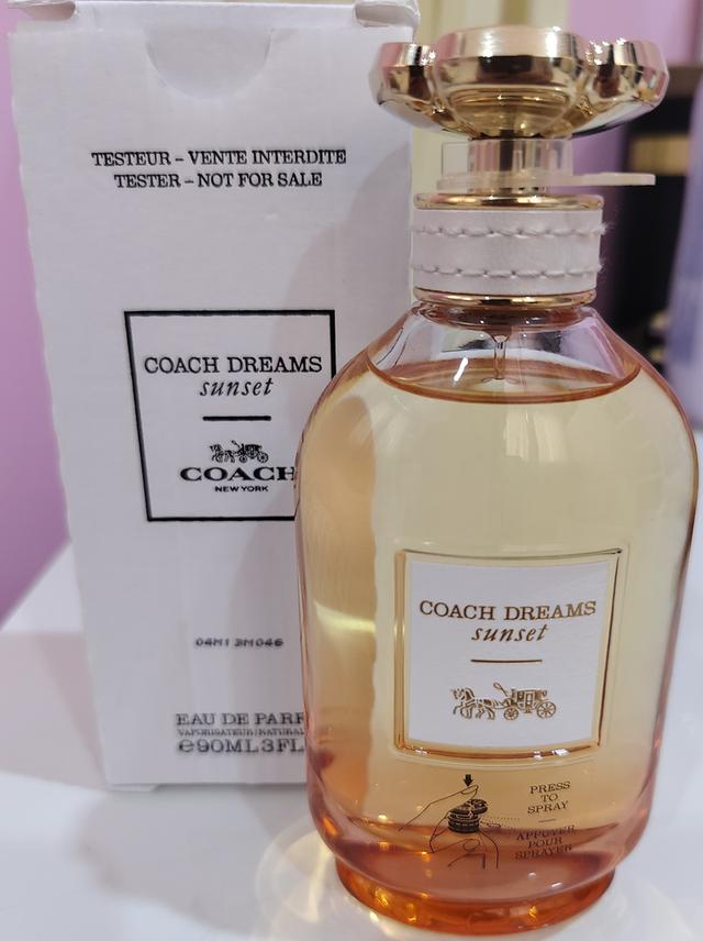 Coach Dreams Sunset มือ 1 💯 ขนาด 90 ml. กล่อง tester #สนใจทักได้นะคะ