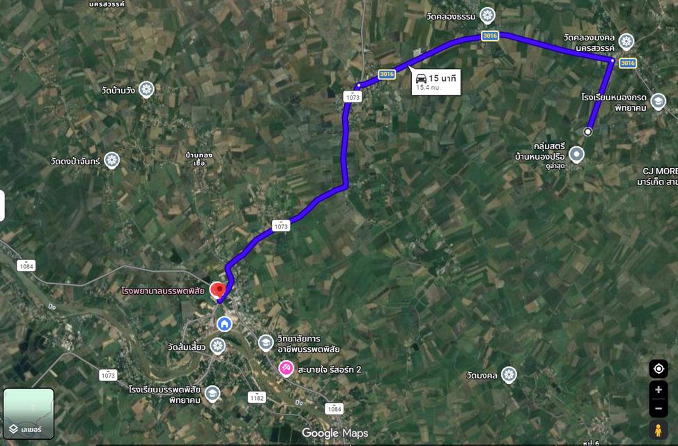 ที่ดินสวย 2 ไร่ 3 งาน สำหรับปลูกบ้านสวน มีไฟฟ้า ประปา ถนนคอนกรีต 14