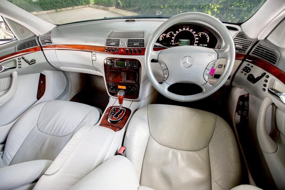 Benz S280 Sedan ปี 2001 สีน้ำเงิน สวยสภาพดีมาก 11