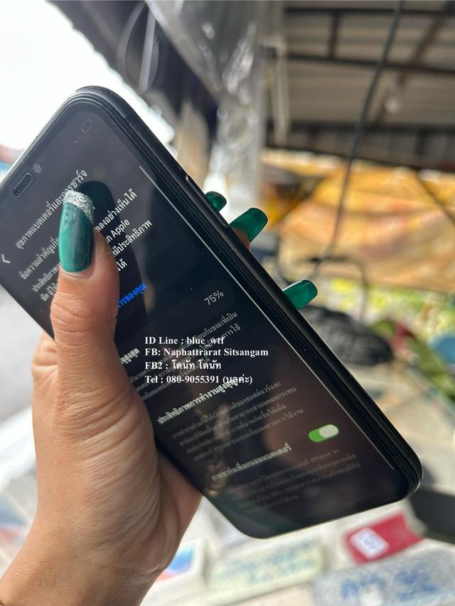 IPhone11 128GB TH แบตดี สภาพสวยตามรูป รีเซ็ตได้ ใช้งานปกติ รูปที่ 4