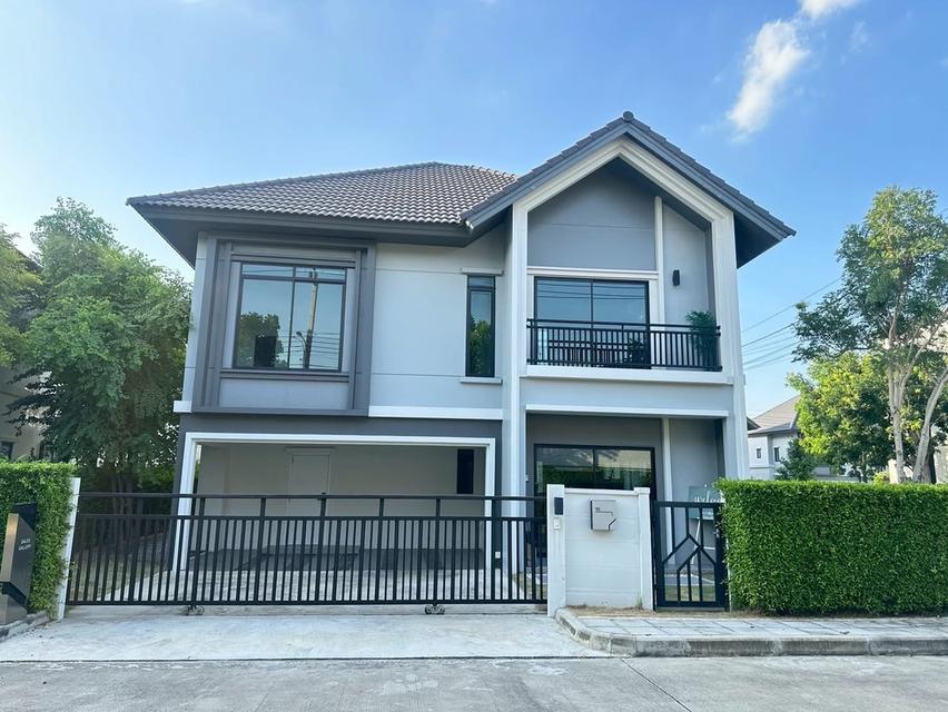 บ้านเดี่ยวแปลงมุม ใกล้คลับเฮาส์ 𝗕𝗥𝗜𝗧𝗔𝗡𝗜𝗔 ราชพฤกษ์ - นครอินทร์  1