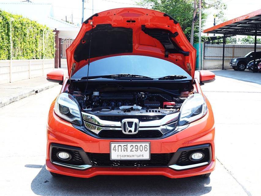 HONDA MOBILIO 1.5 RS ปี 2016 เกียร์AUTO สีพิเศษSUNSET ORANGE 14