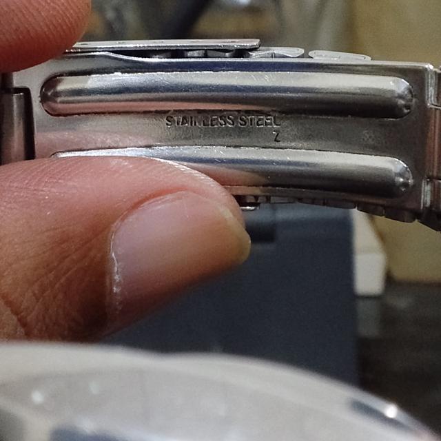 [งานช่าง] นาฬิกาวินเทจ Seiko 5 Auto 6349-5030 ทรงเหลี่ยมทีวี หน้าลายทาง ปี 1987 (สายเดิมแท้) รูปที่ 5