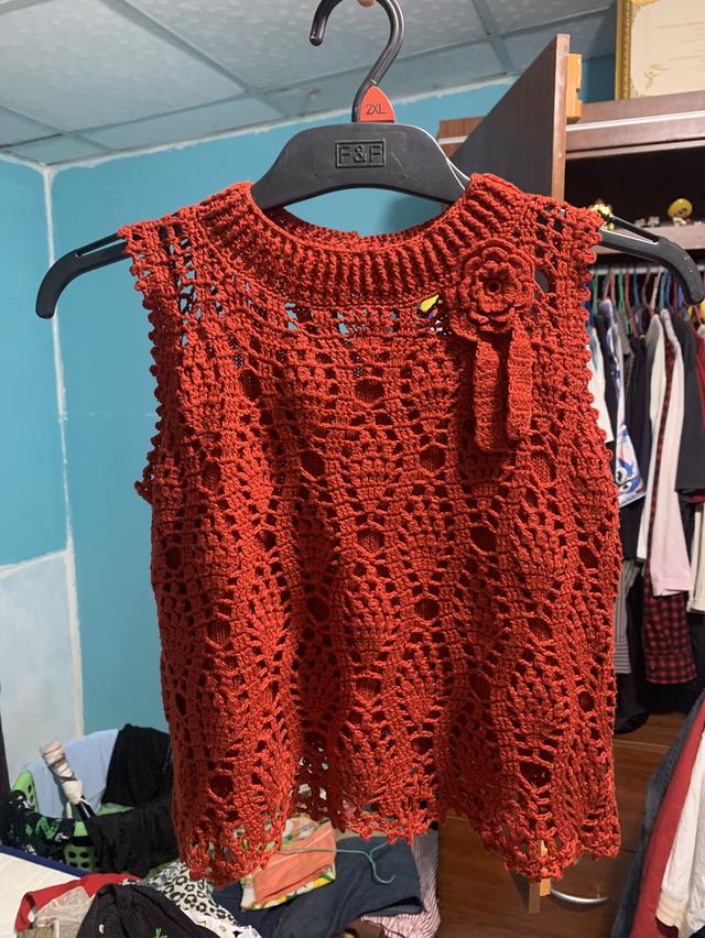เสื้อถักโครเชต์/วินเทจ