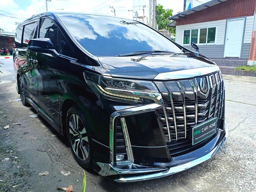 ปี2019 TOYOTA ALPHARD BLACK NIGHT SC PACKAGE AUTO TOP รถเช็คศูนย์ตลอด ประวัติดีไม่มีชน