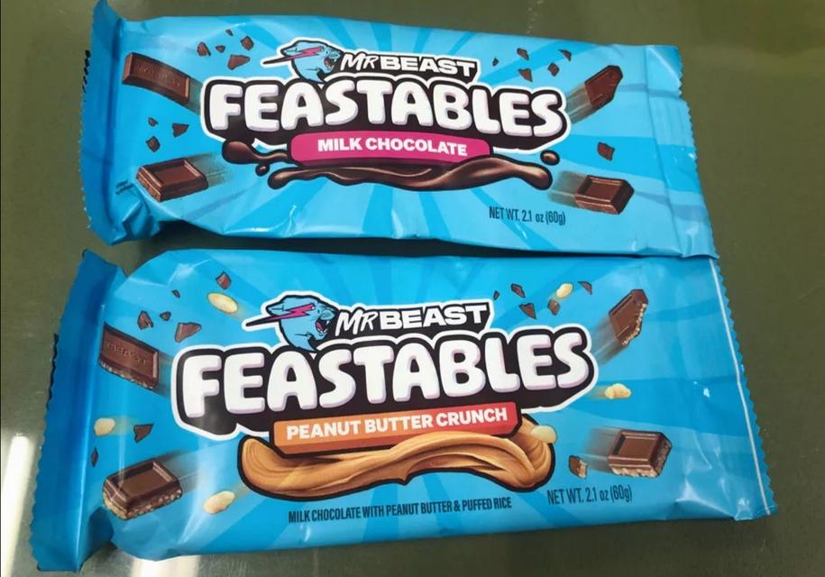 Feastables ขนมช็อคโกแลตของ Mr. Beast (มิสเตอร์บีสต์) 2