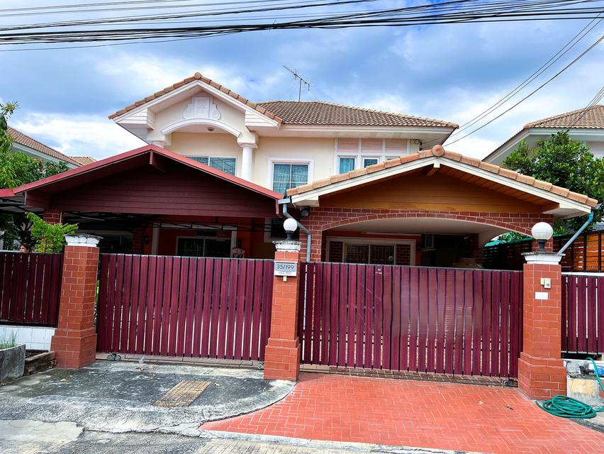 บ้านเดี่ยว 2 ชั้น หมู่บ้านภัสสร 12 รังสิต คลอง 3 ถนนโยธาธิการคูคต-คลองหลวง 1