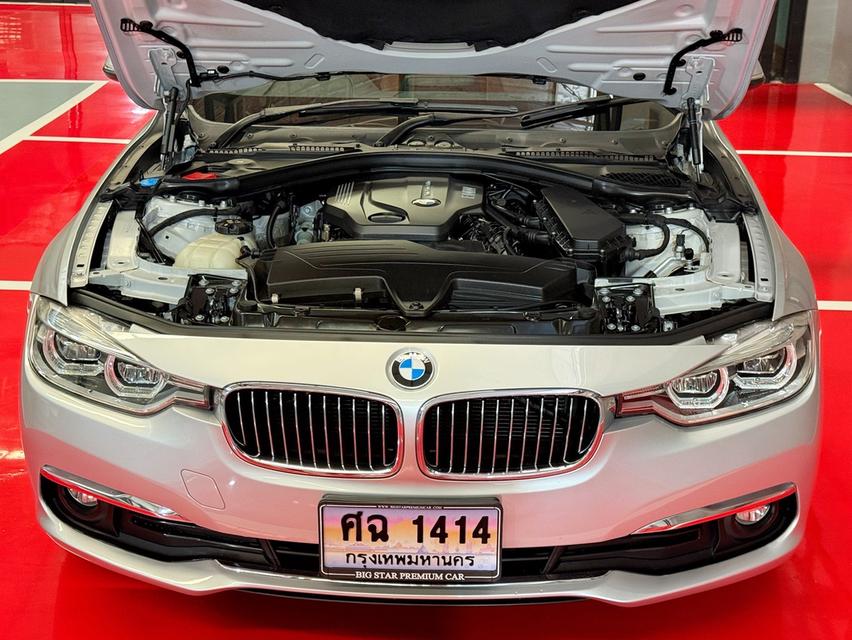 2017 BMW 320D F30 LCI รถมือเดียวป้ายแดง รถออกศูนย์ BMW THAILAND รถวิ่งน้อย เข้าศูนย์ทุกระยะ รถไม่เคยมีอุบัติเหตุครับ รูปที่ 15