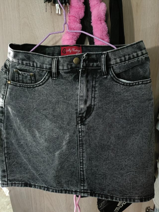 กระโปรงยีนส์มีซับในค่ะ