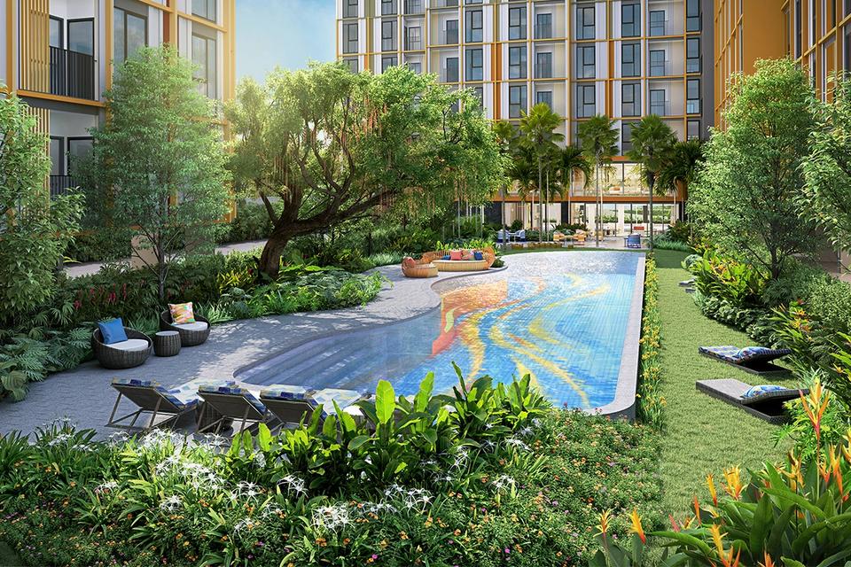 THE BASE RISE Phuket (เดอะ เบส ไรส์ ภูเก็ต)✨🏢✨ใจกลางเมือง 📍ภูเก็ต 🏝 สไตล์รีสอร์ท ใกล้เซ็นทรัล ภูเก็ต เริ่ม 2.69 ล้าน😇✍🏻ลงทะเบียนได้เลย 👇🏻  5